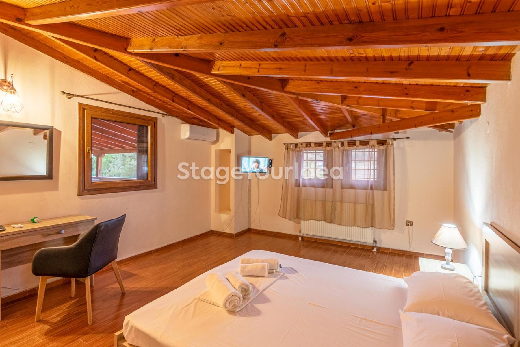 Luxury Appartment, Only 7 Minutes From Thessaloniki Airport And 15 Minutes From City Center ,For 8-23 People Also For Gatherings And Parties Neon Rysion 외부 사진