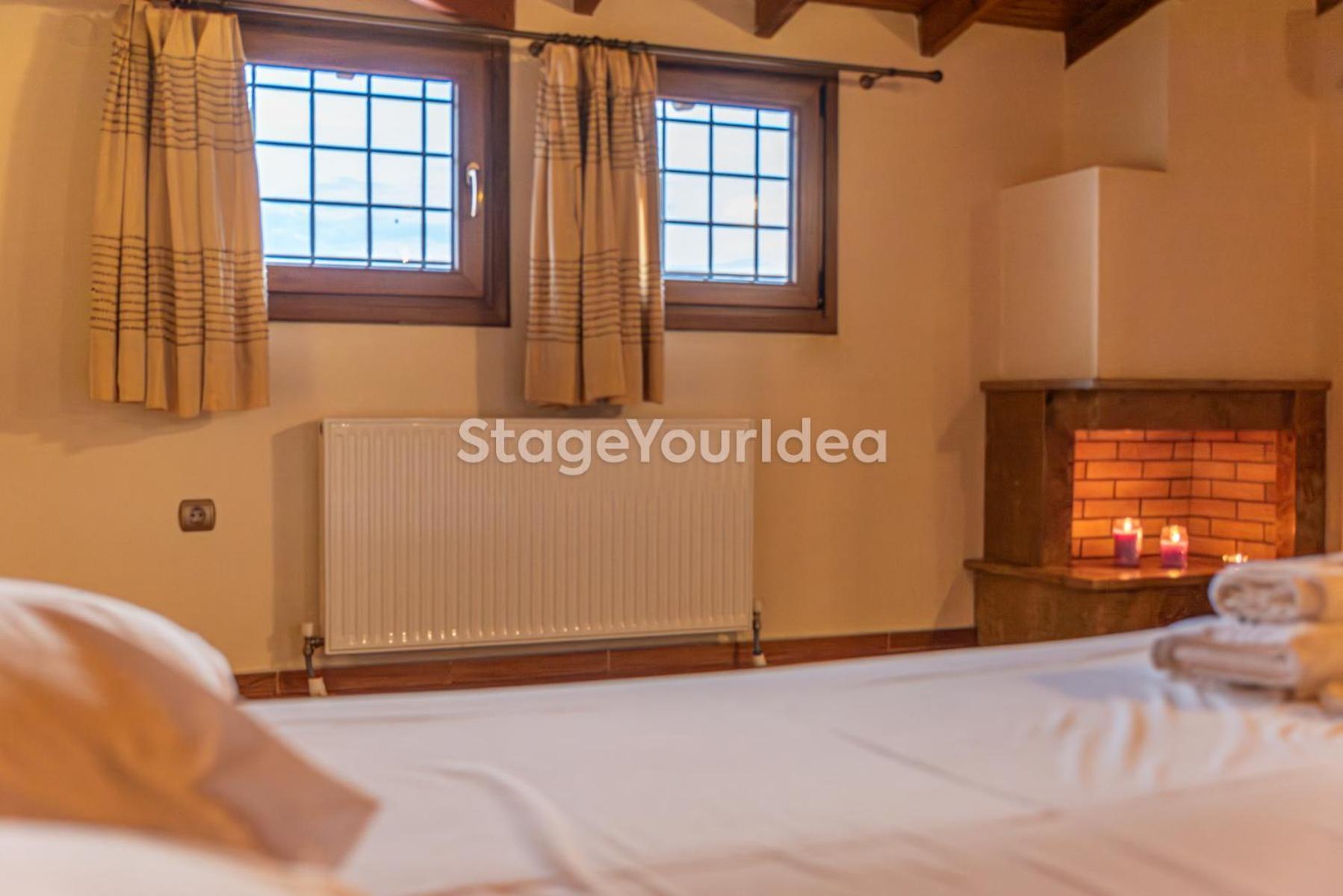 Luxury Appartment, Only 7 Minutes From Thessaloniki Airport And 15 Minutes From City Center ,For 8-23 People Also For Gatherings And Parties Neon Rysion 외부 사진