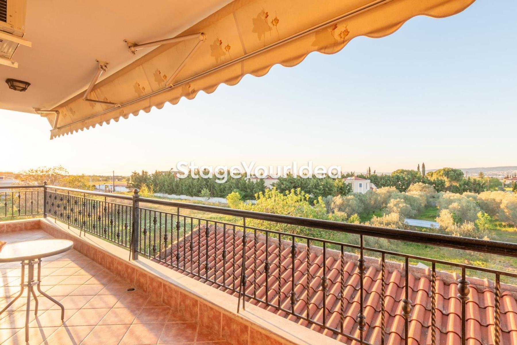 Luxury Appartment, Only 7 Minutes From Thessaloniki Airport And 15 Minutes From City Center ,For 8-23 People Also For Gatherings And Parties Neon Rysion 외부 사진